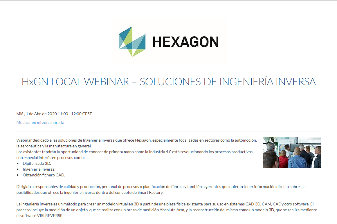 HxGN Local Webinar - Soluciones de ingeniería inversa